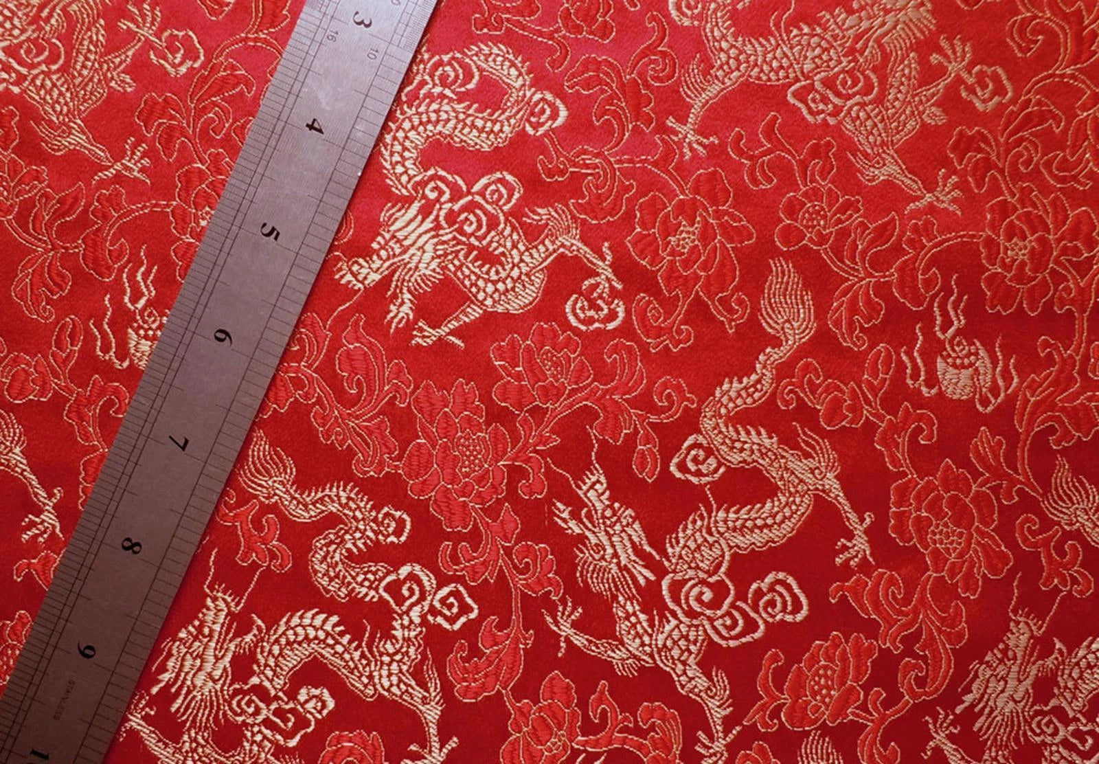Round Shape Cover*Chinese Rayon Brocade Floor Chair Seat Cushion Case Custom*BL3