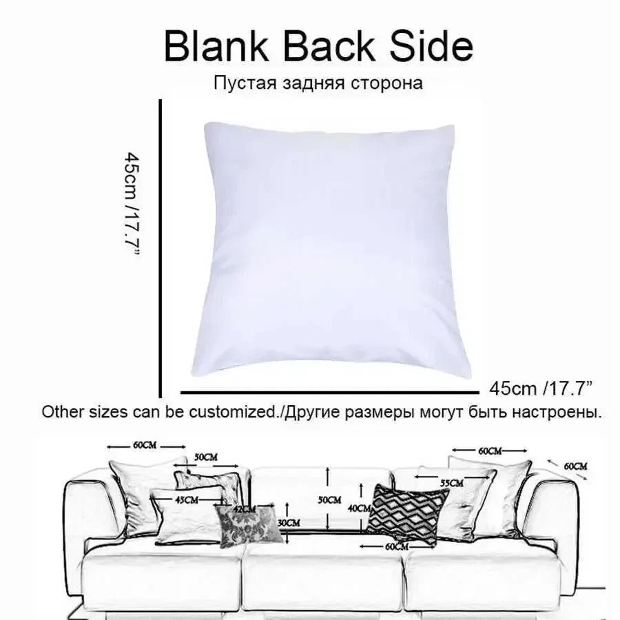 Forest Sunshine Scenery Printed Pillowcase Living Room Sofa Bed Home Decoration