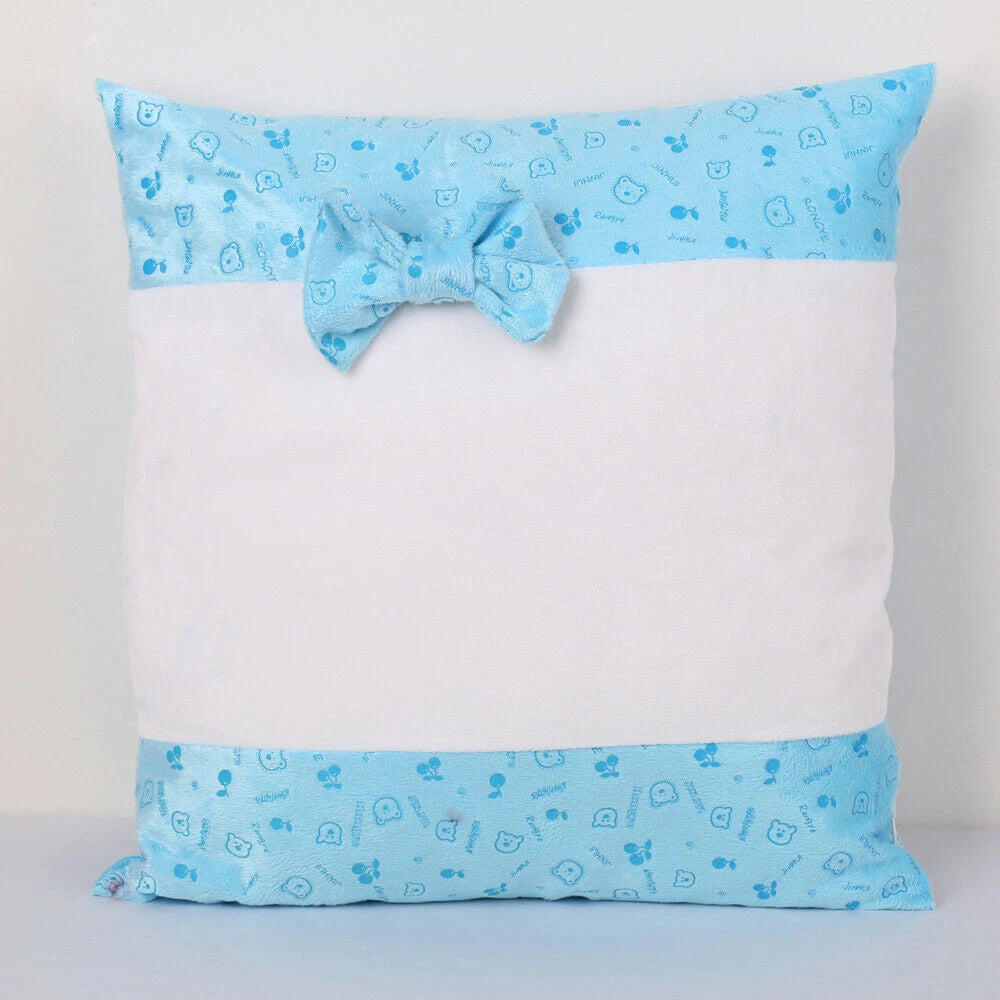 16"x16" Sublimation Blank Pillow Case Waist Throw Cushion Cover Home Sofa Decor
