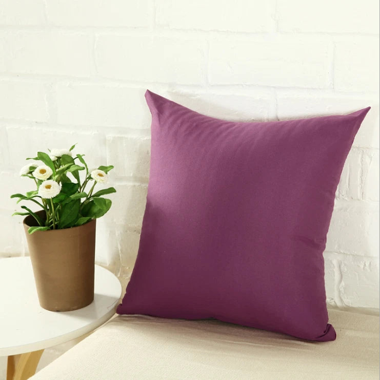 Square Home Sofa Decor Pillow Cover Case Cushion Cover Size 16" 18" 20" 24"