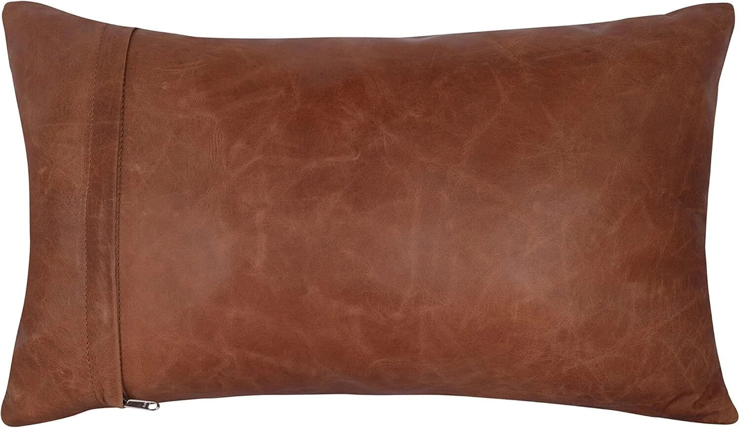 Luxury lambskin leather Yellow Crunch Pln Pillow Cover For Sofa Cushion & lounge