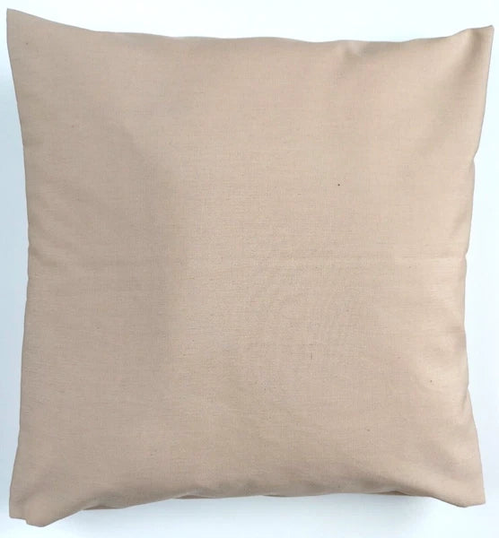 Plain Polycotton Cushion Covers 10" to 24" Sofa Bed Throw Scatter Pillow Case UK