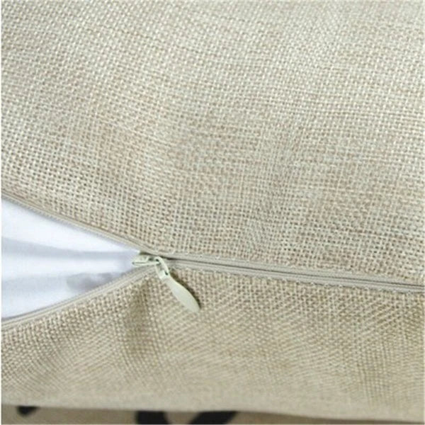 Geometry Cushion Cover Yellow Black Letter Modern Simple Pillowcase for Sofa Bed