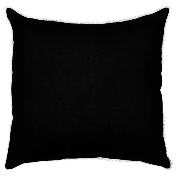 Cushion Cover Home Sofa Decor Cotton Throw Pillow Case Covers Solid with Lace S5