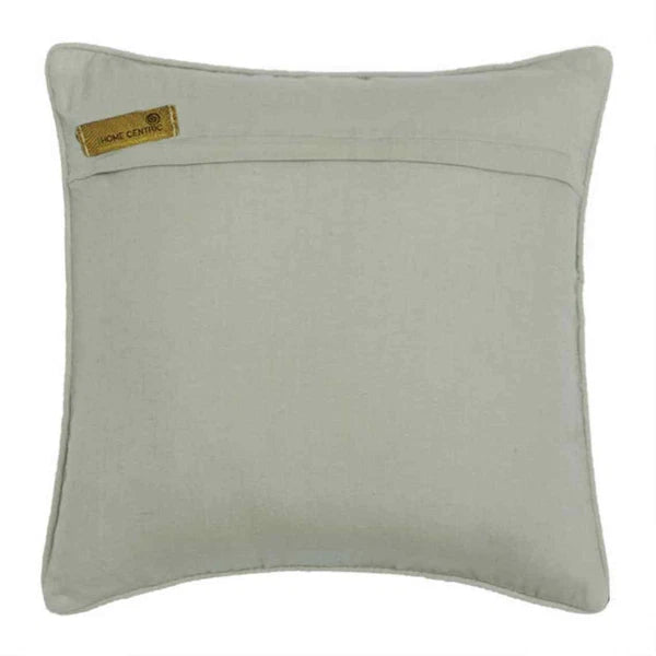 Sofa Cushion Cover Grey 16"x16", Bed Decor Velvet Fabric - Diamond Grey