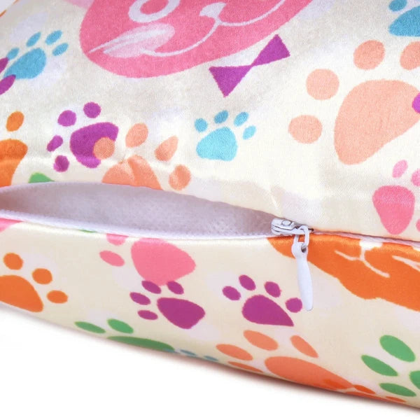 Decorative Pillow Cushion Cover Sofa Couch Bed Satin Throw Pillowcase Home Decor