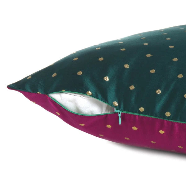 Modern Pillow Cover Art Silk Brocade Reversible Pillow Case Outdoor Pillow Case