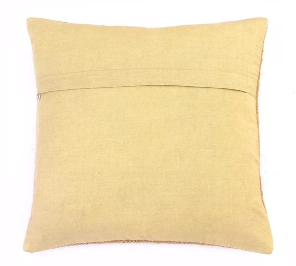 Indian Jute Wool Kilim Cushion Cover Vintage Look Your Home Pillow cover throw