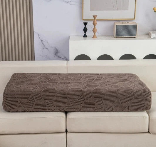 1Piece Peism Jacquard Stretch Sofa Cover Cushion Cover, For Living Room