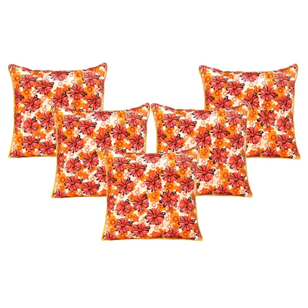 Velvet Pillowcase Cover Home Sofa Bed Decorative Cushion Covers Soft Pillows 5Pc