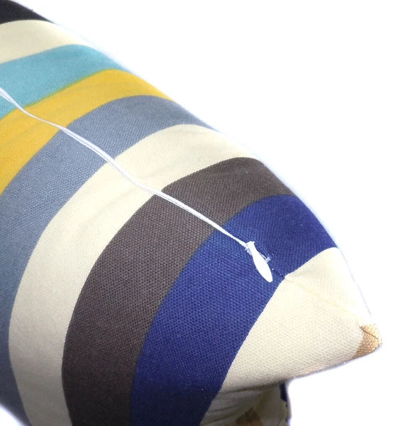 Tailor Made*COVER*Rainbow Strip Cotton Canvas Pillow Cushion Case Floor sofa*Ak3