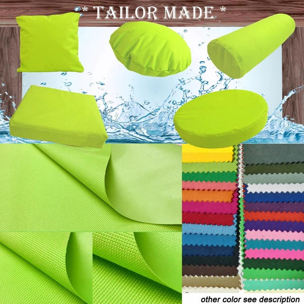 PL02-TAILOR MADE Lime Green Outdoor Waterproof SunUmbrell Patio sofa seat cover