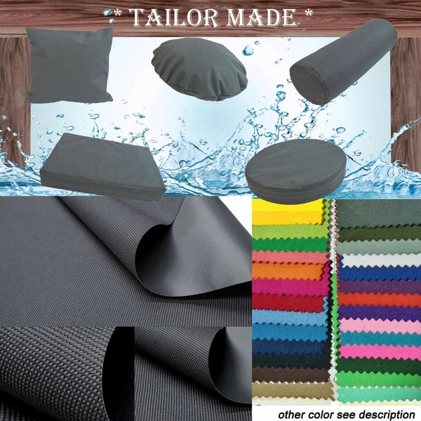 PL13 TAILOR MADE Dark Gray Outdoor Waterproof SunUmberlla Patio sofa seat cover