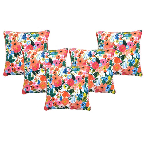 Velvet Pillowcase Cover Home Sofa Bed Decorative Cushion Covers Soft Pillows 5Pc