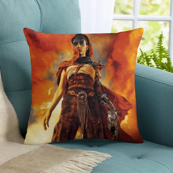 Mad Max Furiosa Cushion Cover Cotton Linen Pillow Case Pillow Covers for Sofa