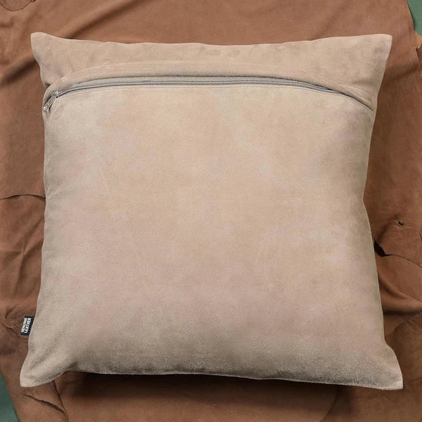 Luxurious lambskin Dusty Beige Plain pillowcase Sofa Cushion & Living&Bed Room