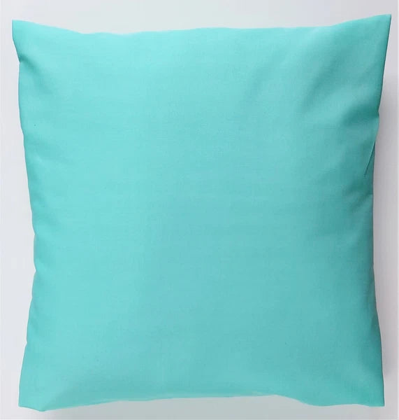 Plain Polycotton Cushion Covers 10" to 24" Sofa Bed Throw Scatter Pillow Case UK