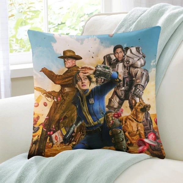 Fallout TV Show Cushion Cover Cotton Linen Pillow Case Pillow Covers for Sofa