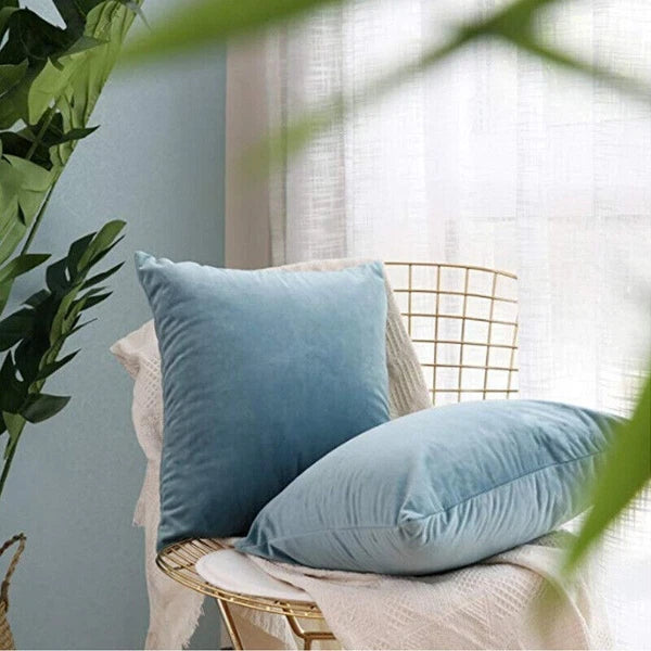 18" 20" 24" 16" Velvet Soft Cushion Cover Throw Pillow Cases Sofa Bed Home Decor