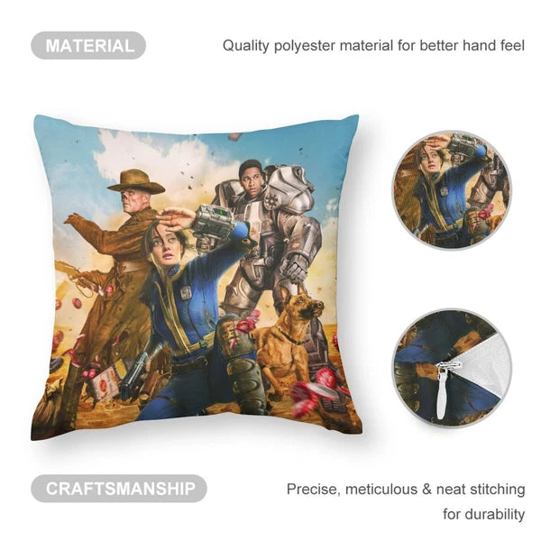 Fallout TV Show Cushion Cover Cotton Linen Pillow Case Pillow Covers for Sofa