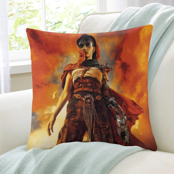 Mad Max Furiosa Cushion Cover Cotton Linen Pillow Case Pillow Covers for Sofa