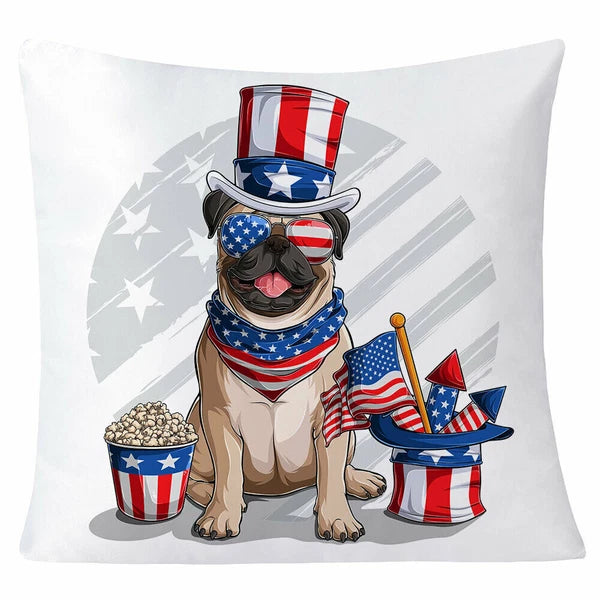 20Pcs White Sublimation Blank Pillow Case Sofa Cushion Cover DIY Printed Gift
