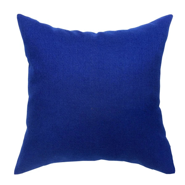 Solid Linen Cushion Cover Throw Pillow Cases for Couch Sofa Bed 16" 18" 20"