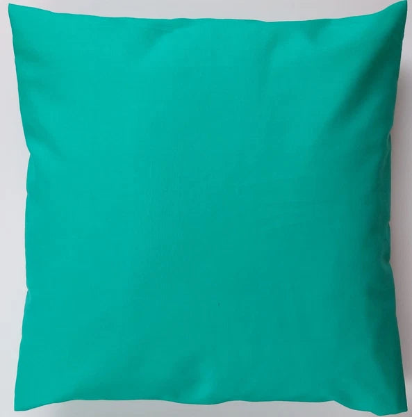 Plain Polycotton Cushion Covers 10" to 24" Sofa Bed Throw Scatter Pillow Case UK