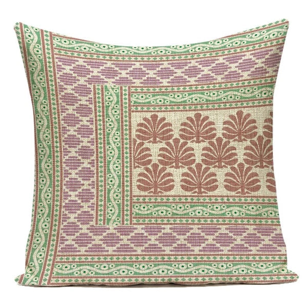 Retro Geometry Decorative Throw Pillow Case Sofa Chair Bed Cushion Cover Ethnic