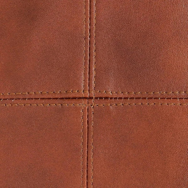 High-quality lambskin rectangular Tan Antique Plen Pillow Cover For Sofa Cushion