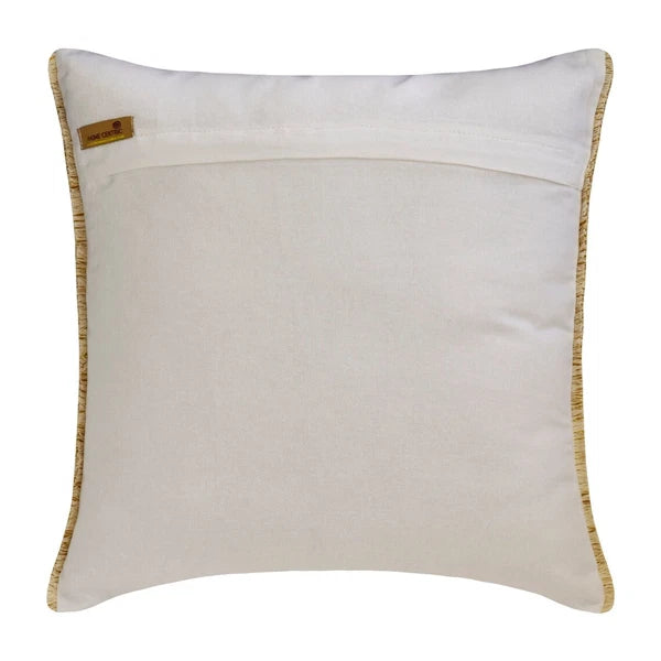 Couch Cushion Case Black 16"x16", Bed Decor Cotton Fabric - Leave A Gold