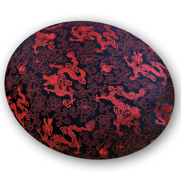 Round Shape Cover*Chinese Rayon Brocade Floor Chair Seat Cushion Case Custom*BL3