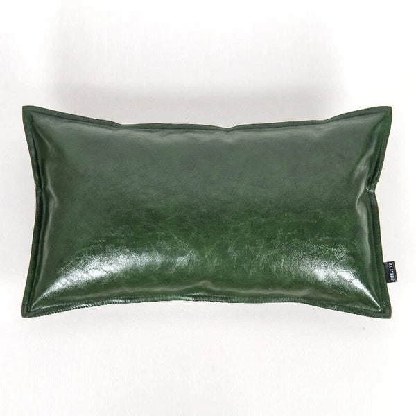 Faux Leather Throw Pillow Case Square Luxury Cushion Covers Bar Sofa Home Decor
