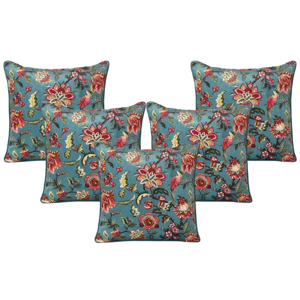 Velvet Pillowcase Cover Home Sofa Bed Decorative Cushion Covers Soft Pillows 5Pc