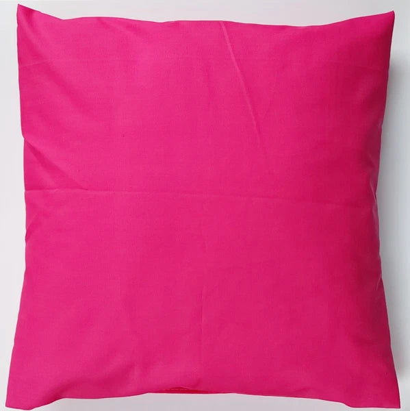 Plain Polycotton Cushion Covers 10" to 24" Sofa Bed Throw Scatter Pillow Case UK