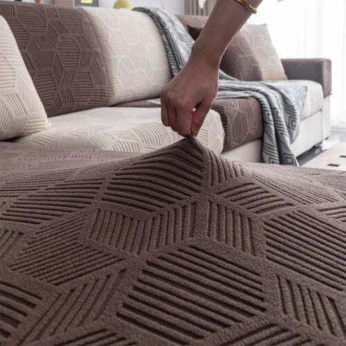 1Piece Peism Jacquard Stretch Sofa Cover Cushion Cover, For Living Room
