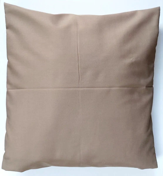 Plain Polycotton Cushion Covers 10" to 24" Sofa Bed Throw Scatter Pillow Case UK