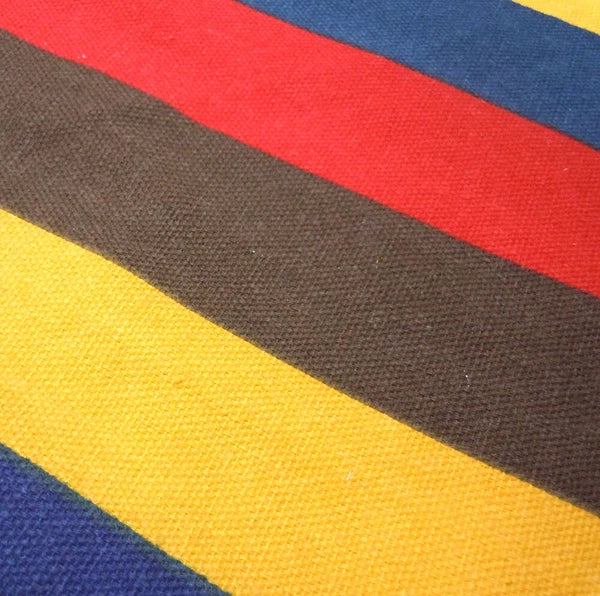 Tailor Made*COVER*Rainbow Strip Cotton Canvas Pillow Cushion Case Floor sofa*Ak3