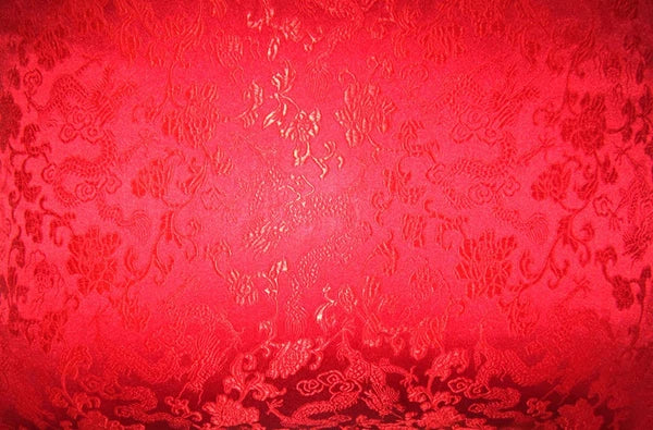 Round Shape Cover*Chinese Rayon Brocade Floor Chair Seat Cushion Case Custom*BL3