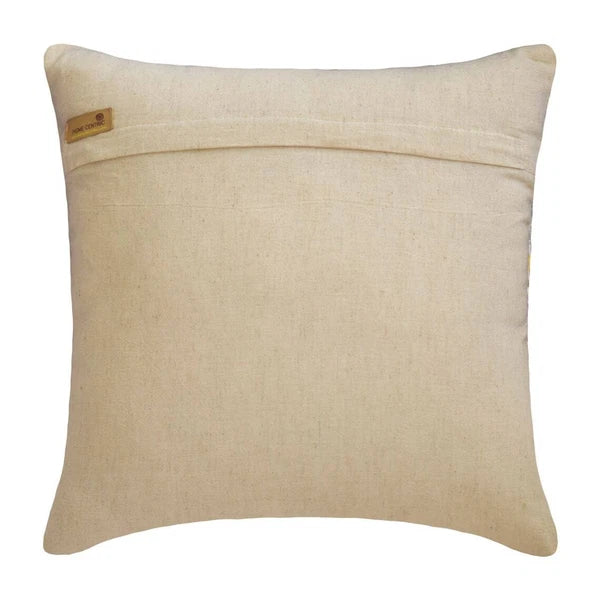 Square Sofa Pillow Cover Grey 16"x16", Bed Decor Satin Fabric - Fiery Damask