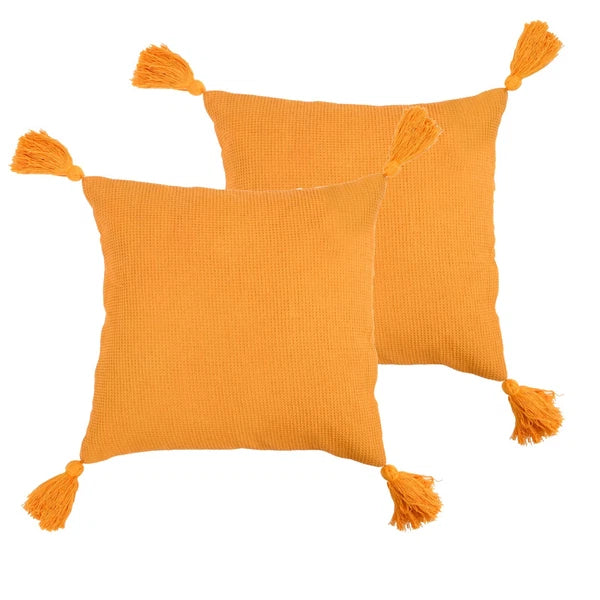 Throw Pillowcase Cushion Cover Home Sofa Couch Car Bed Decor Pillow with Tassels
