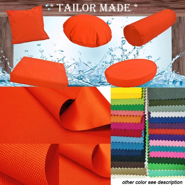 PL19-TAILOR MADE Orange Outdoor Waterproof Sun Umbrella Patio sofa seat cover