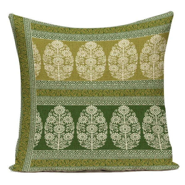 Retro Geometry Decorative Throw Pillow Case Sofa Chair Bed Cushion Cover Ethnic