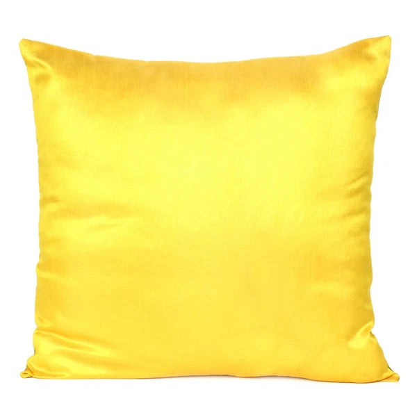 Throw Pillow Cover Home Decor Sofa Waist Yellow Cushion Cover Case 18x18" 16x16"