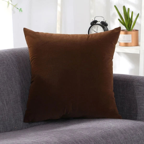 16" 18" 20" Throw Pillow Covers Soft Velvet Cushion Cover for Sofa Car Home