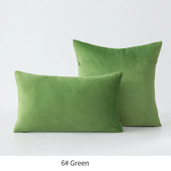 18" 20" 24" 16" Velvet Soft Cushion Cover Throw Pillow Cases Sofa Bed Home Decor