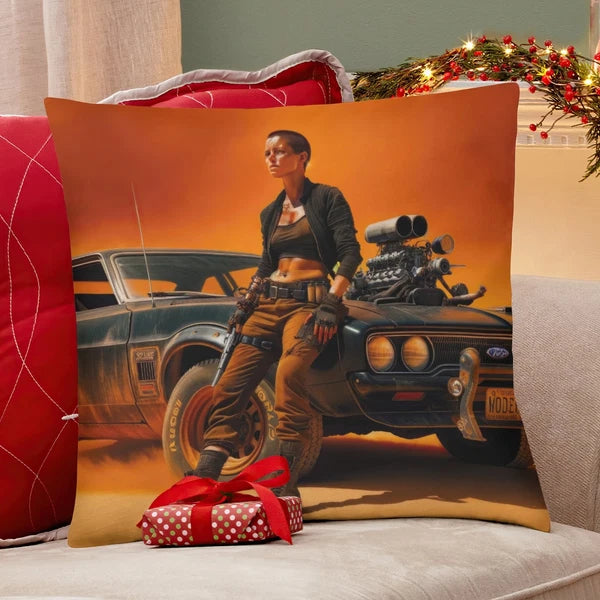 Mad Max Furiosa Cushion Cover Cotton Linen Pillow Case Pillow Covers for Sofa