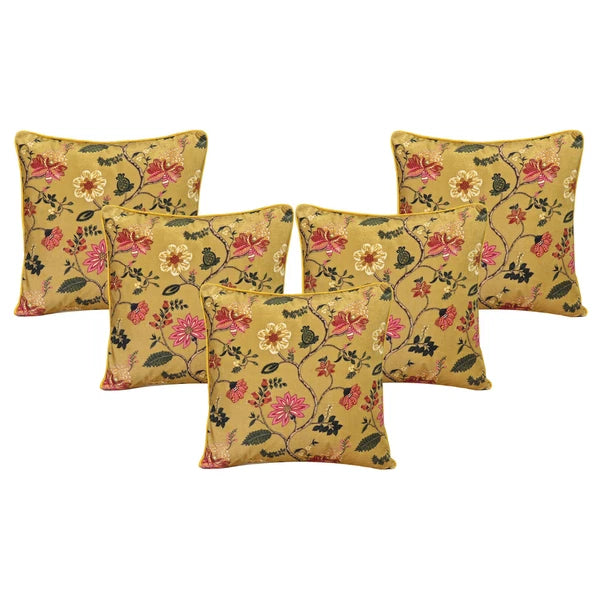 Velvet Pillowcase Cover Home Sofa Bed Decorative Cushion Covers Soft Pillows 5Pc