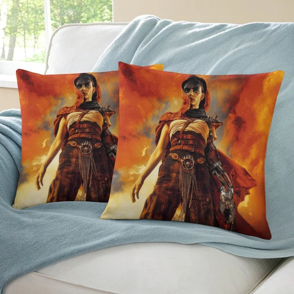 Mad Max Furiosa Cushion Cover Cotton Linen Pillow Case Pillow Covers for Sofa