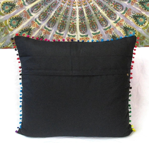 Set Of 2 Cotton Cushion Cover Mandala Couch Pillow Cases Home Decorative Pillows